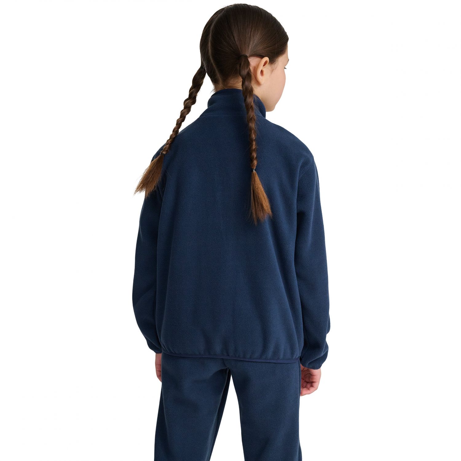 Hummel hmlJR Fleece Zip Jacket BEE, Fleecejacka, Junior, Mörkbrun