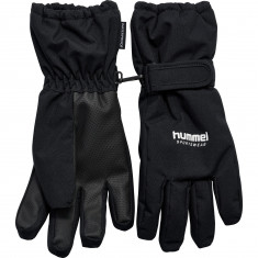 Hummel hmlJR Gloves WP, Skihandschuhe, Junior, schwarz