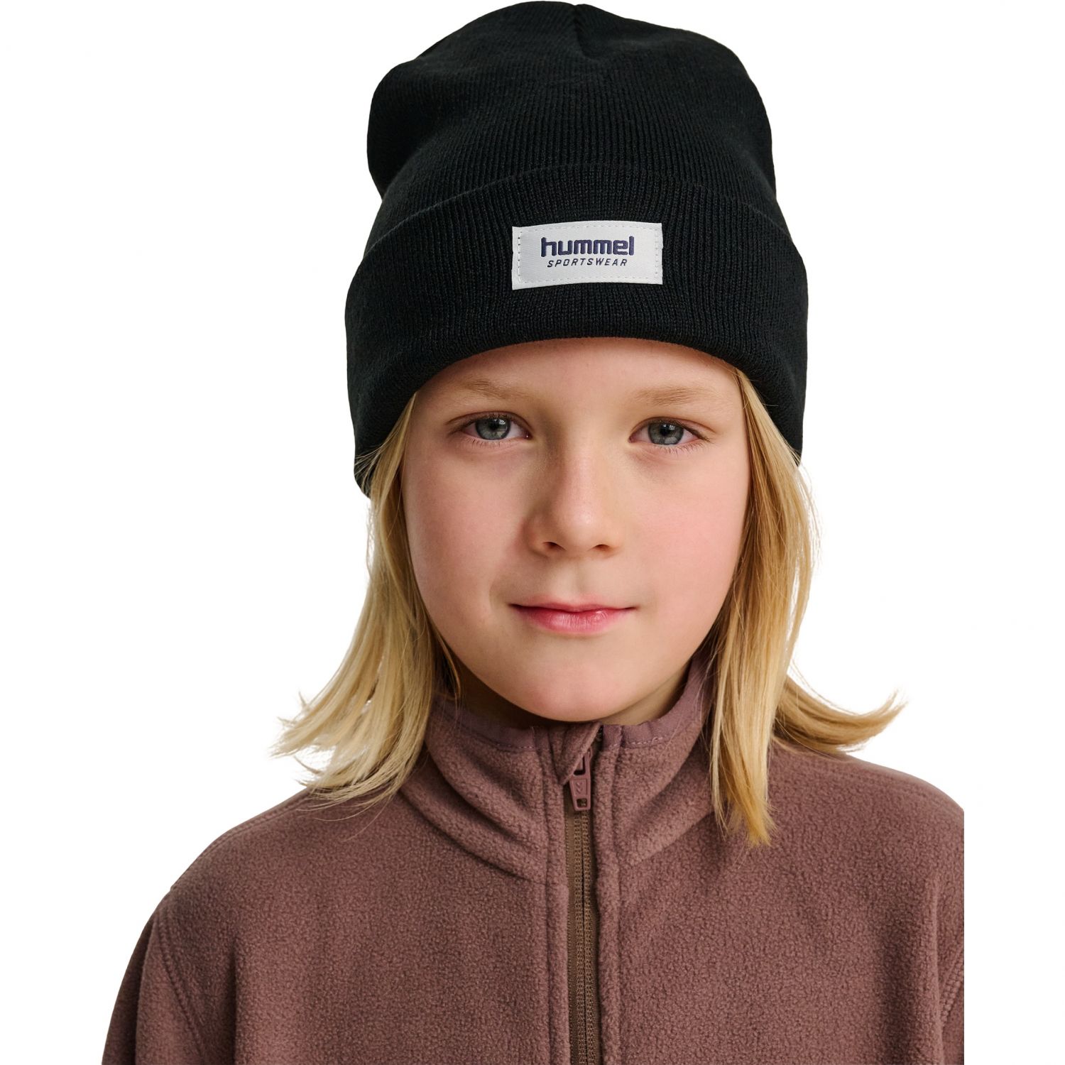 Hummel hmlJR Knit Beanie, Mössa, Junior, Svart