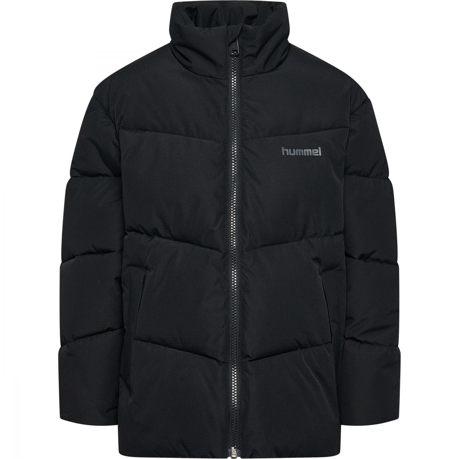 Hummel hmlJR Puffer, casaco de inverno, juvenil, preto