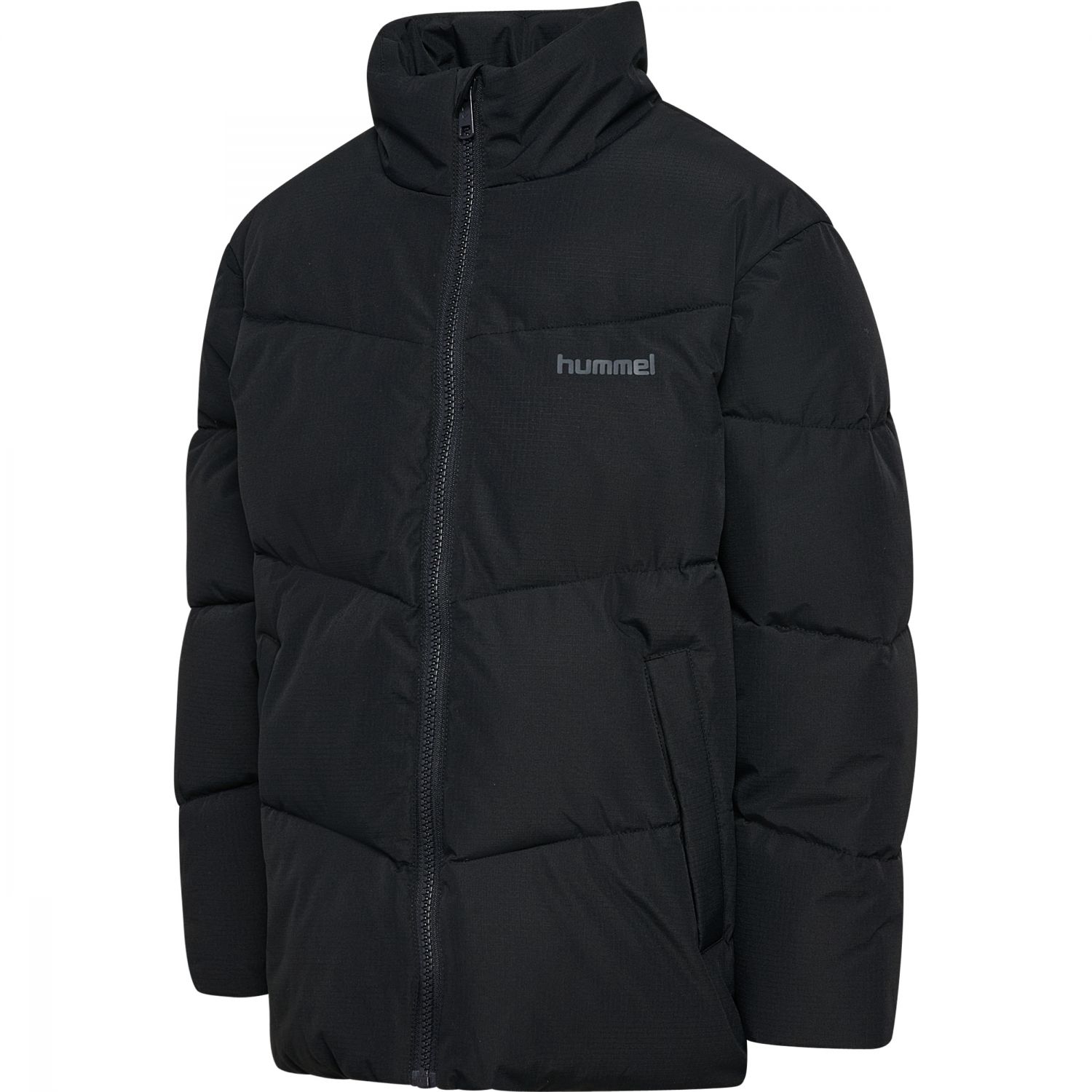 Hummel hmlJR Puffer, zimná bunda, mladší, čierna