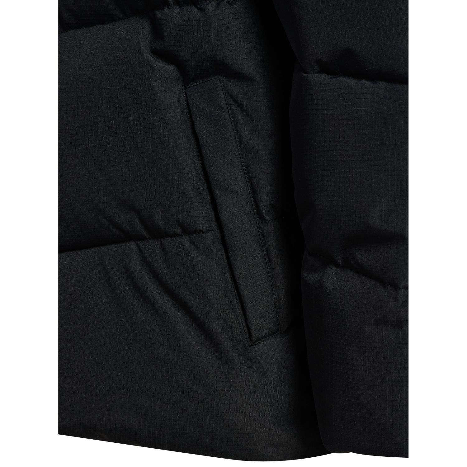 Hummel hmlJR Puffer, zimná bunda, mladší, čierna
