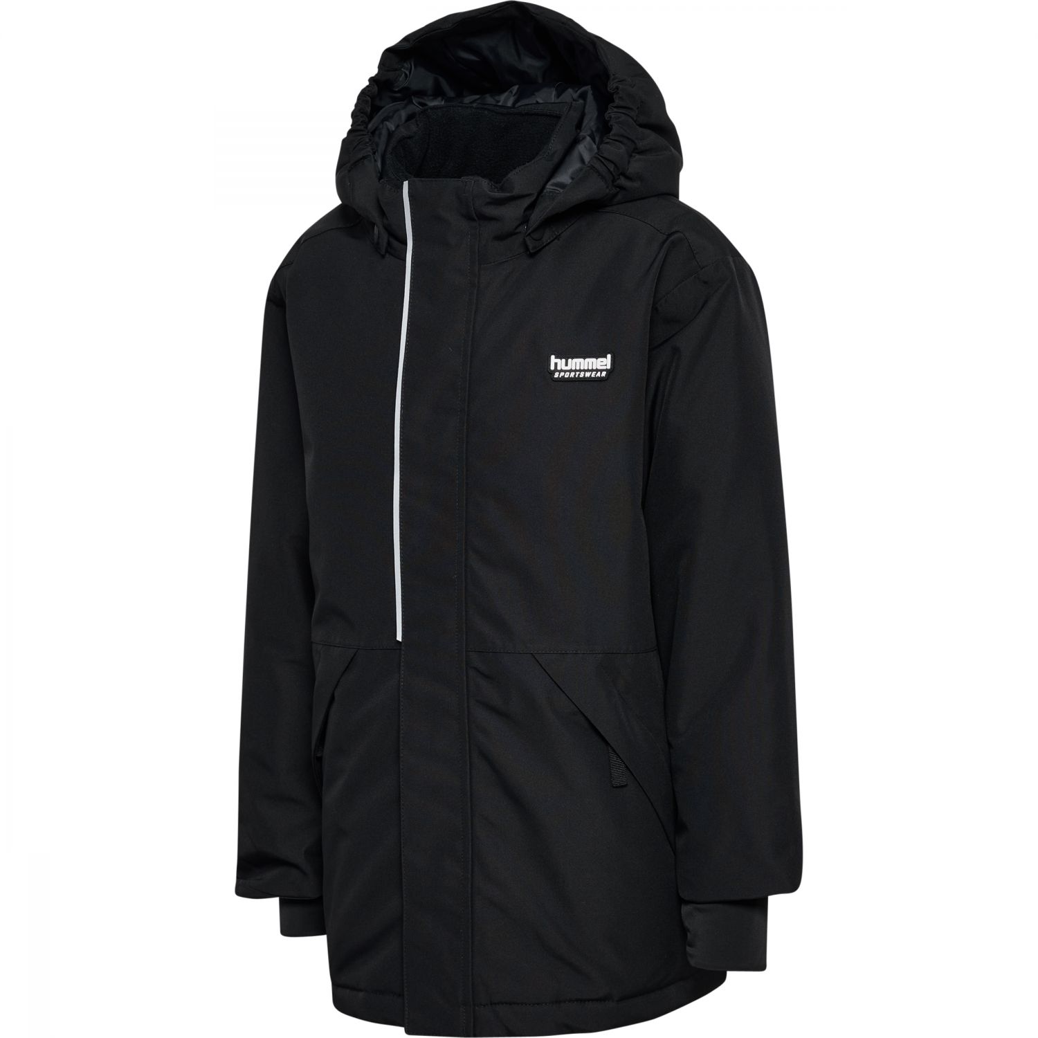 Hummel hmlJR Snow Jacket WP 10K, lyžiarska bunda, junior, čierna