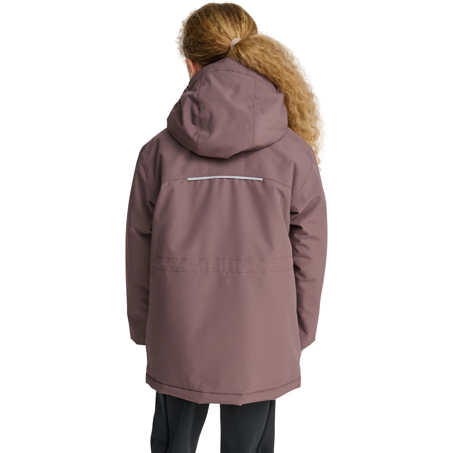 Hummel hmlJR Snow Jacket WP 10K, lyžiarska bunda, junior, hnedá