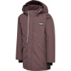 Hummel hmlJR Snow Jacket WP 10K, lyžiarska bunda, junior, hnedá