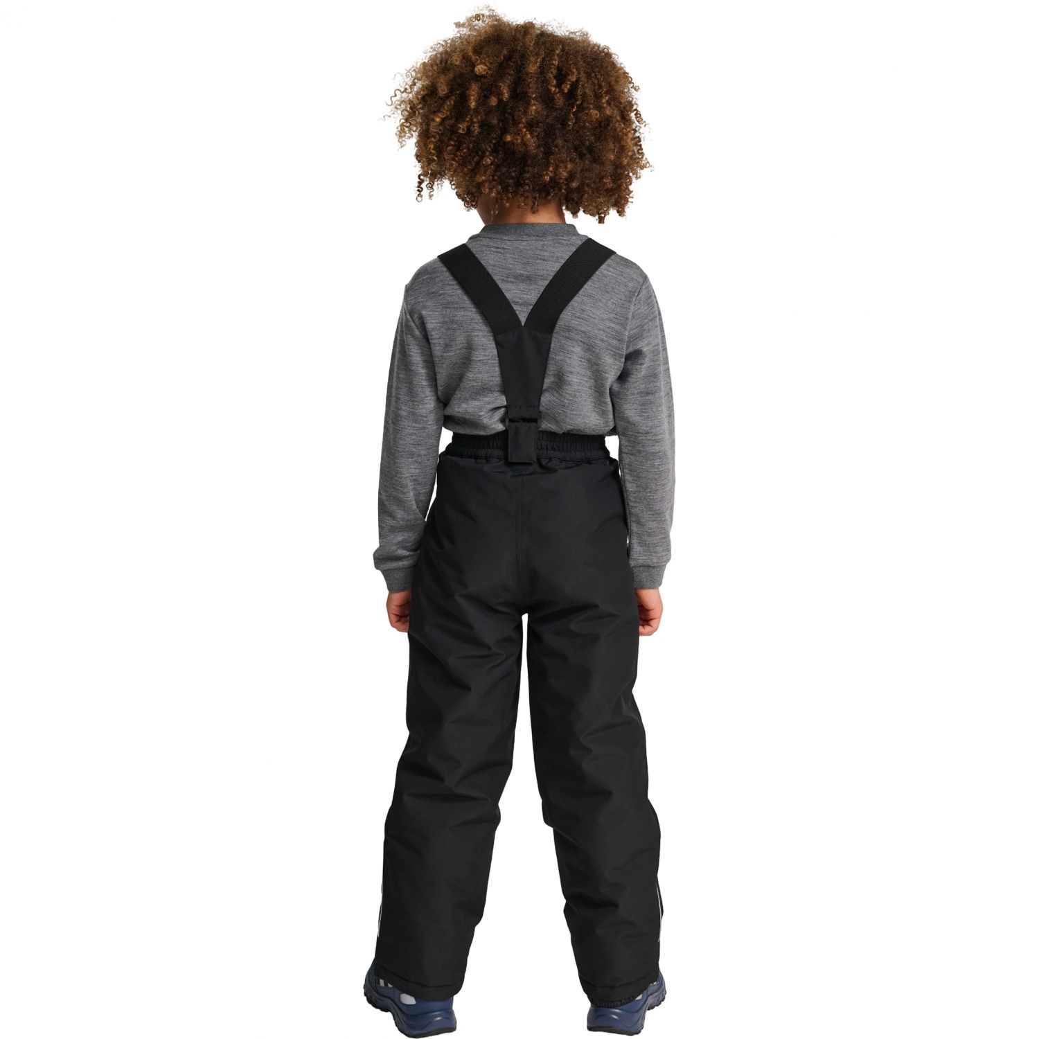 Hummel hmlJR Snow Pants WP 10K, lyžiarske nohavice, junior, čierne