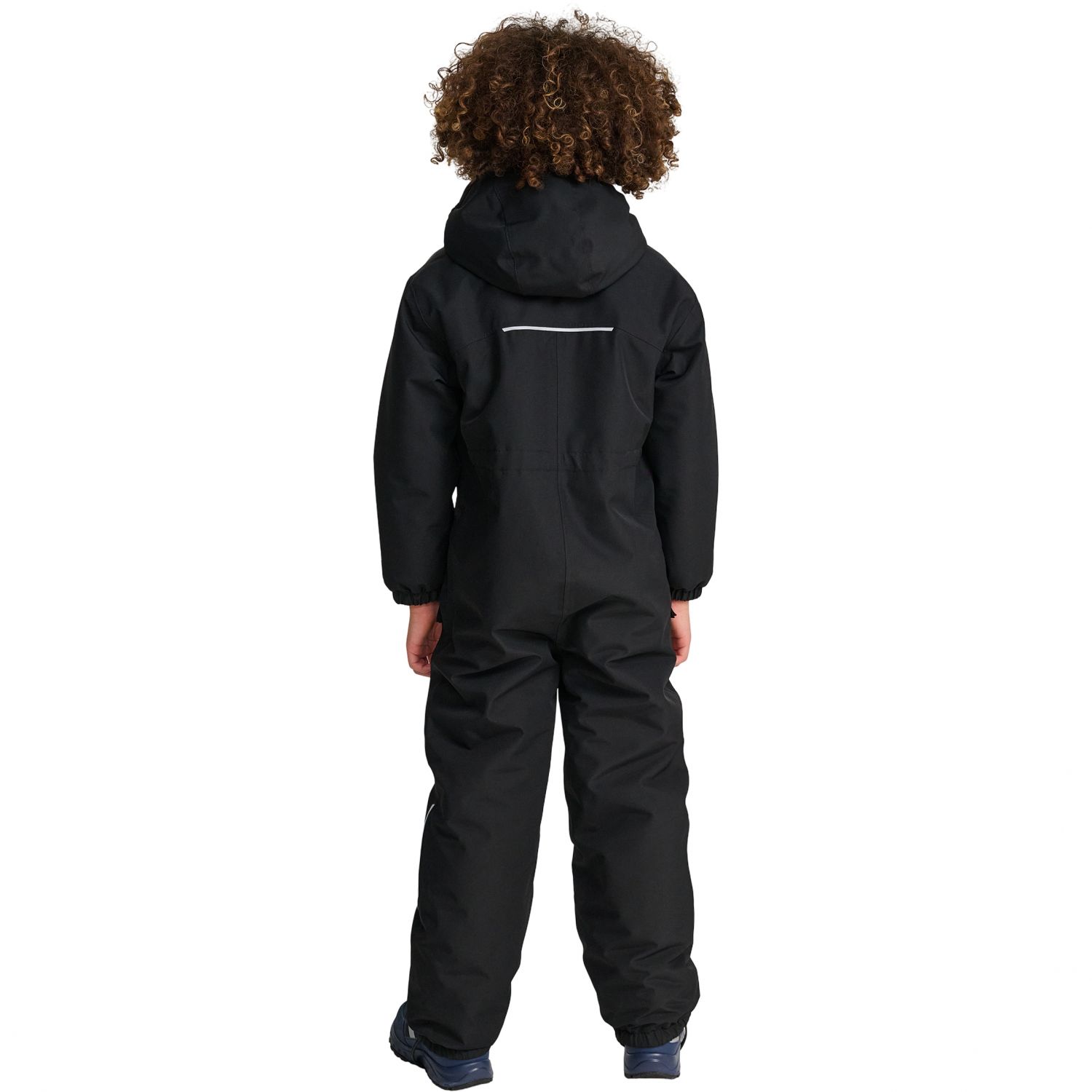 Hummel hmlJR Snowsuit WP 10K, letecká kombinéza, junior, čierna