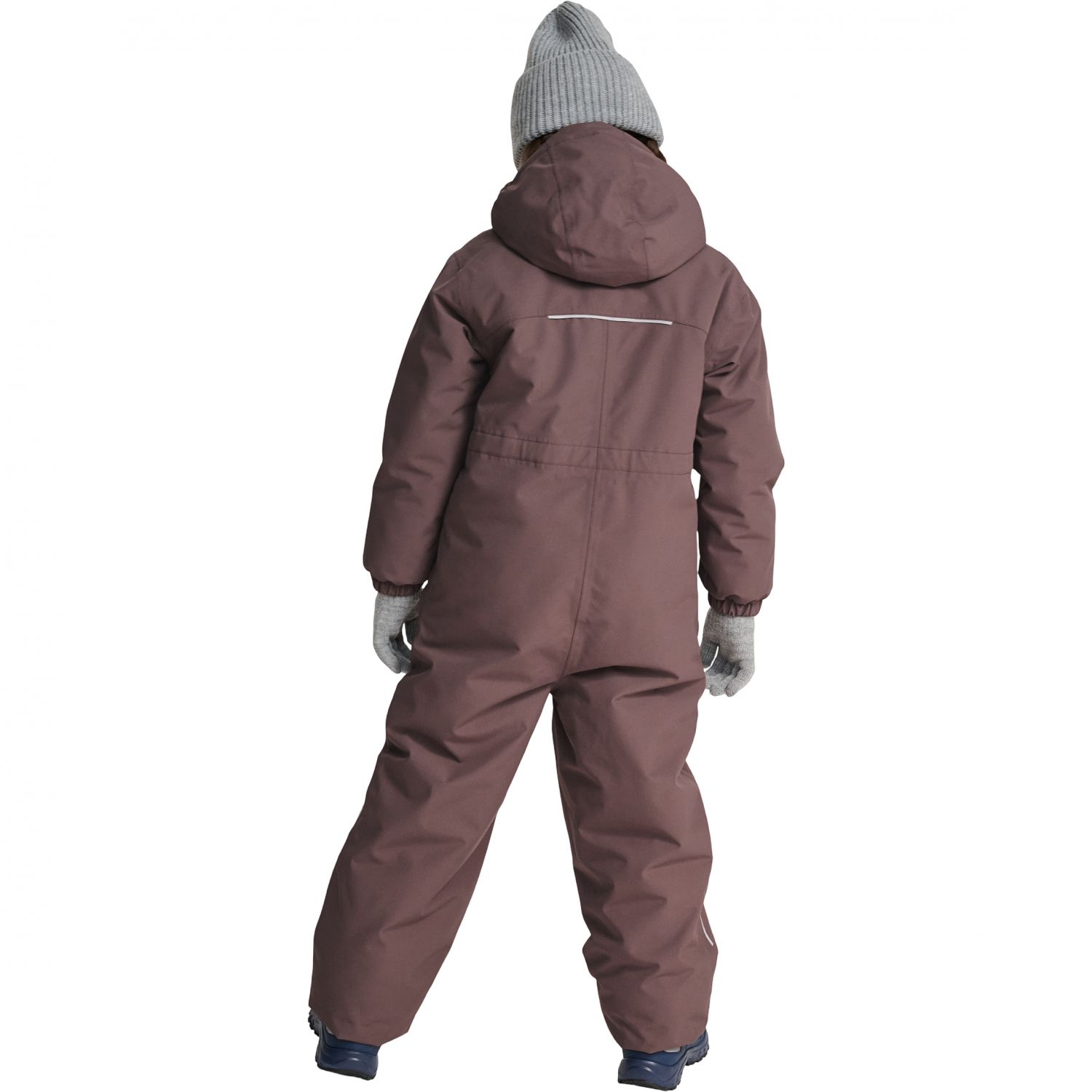 Hummel hmlJR Snowsuit WP 10K, Vinteroverall, Junior, Brun