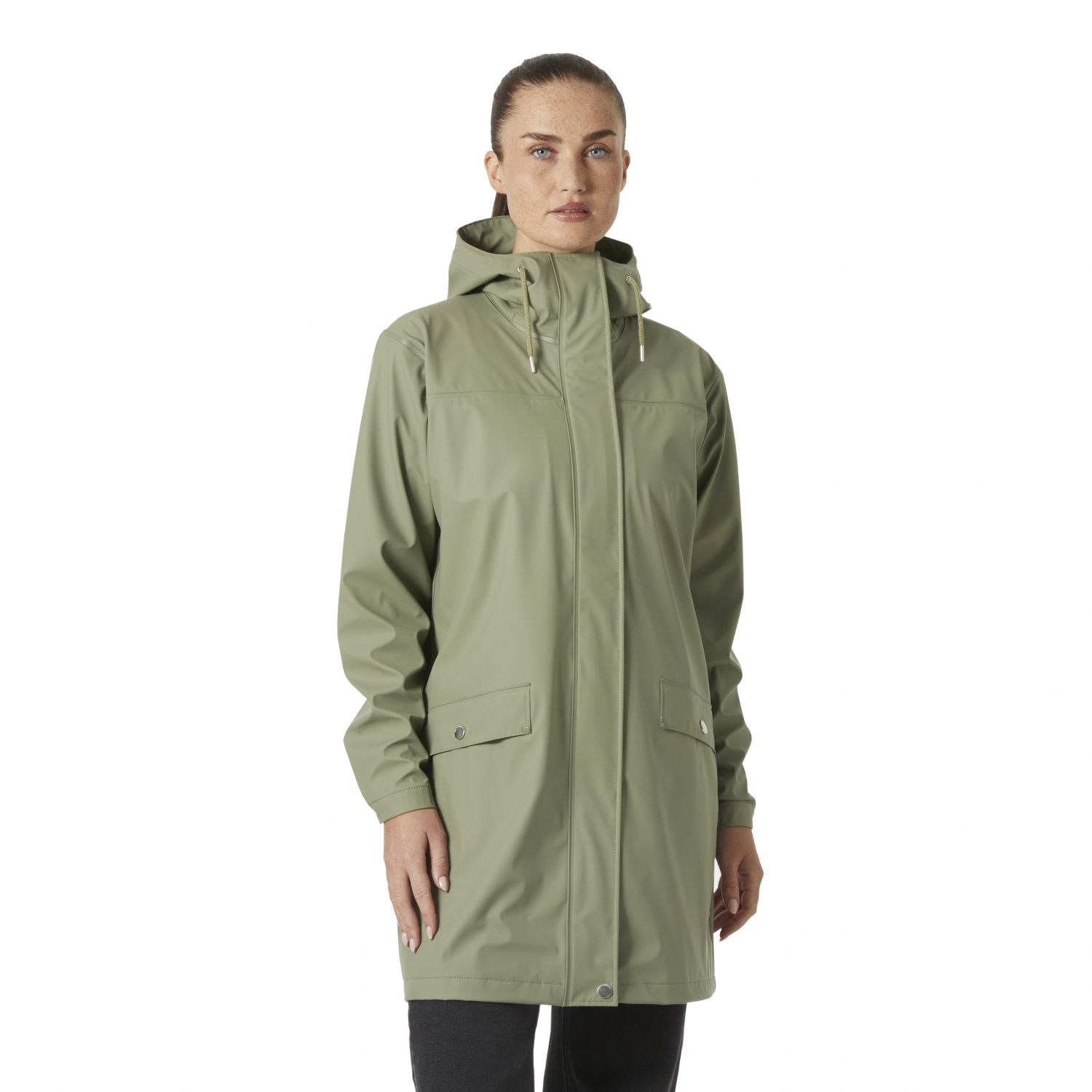 Impermeabil Helly Hansen Moss, pentru femei, verde deschis