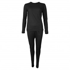 Intimo da sci Accezzi, donna, nero