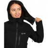 Jachetă de schi Kilpi Valera, plus size, damă, negru