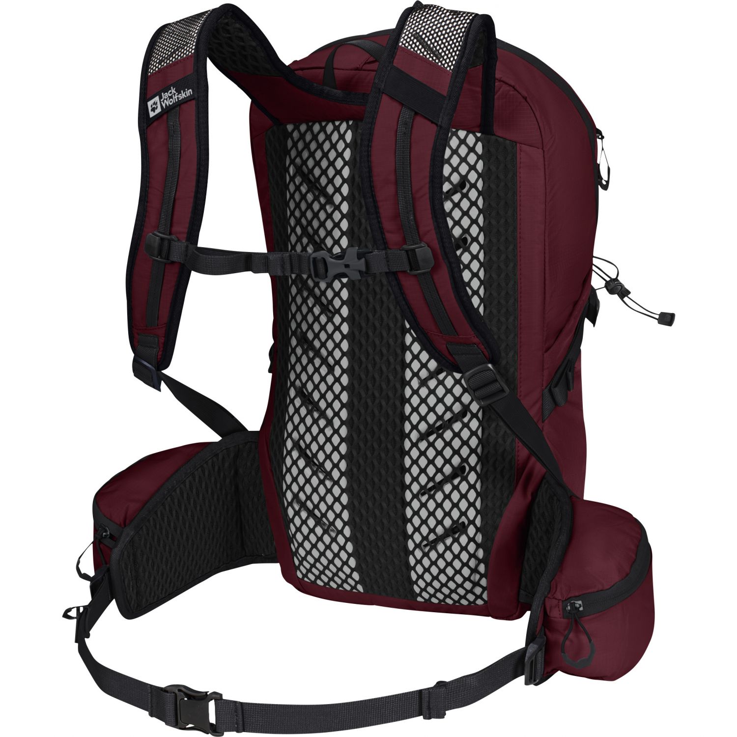 Jack Wolfskin Cyrox Shape 20, batoh, tmavo červená