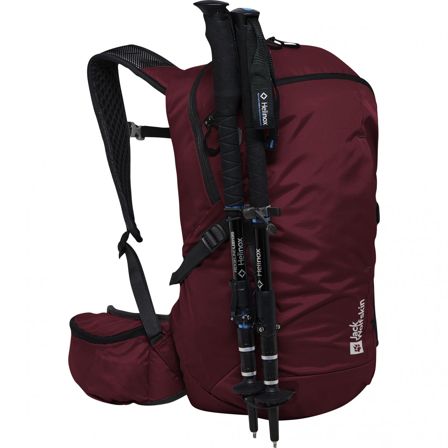 Jack Wolfskin Cyrox Shape 20, batoh, tmavo červená