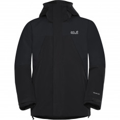 Jack Wolfskin Flowline 2L Ins, chaqueta de esquí, hombre, negro