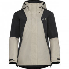 Jack Wolfskin Flowline 2L Ins, lyžiarska bunda, dámska, béžová