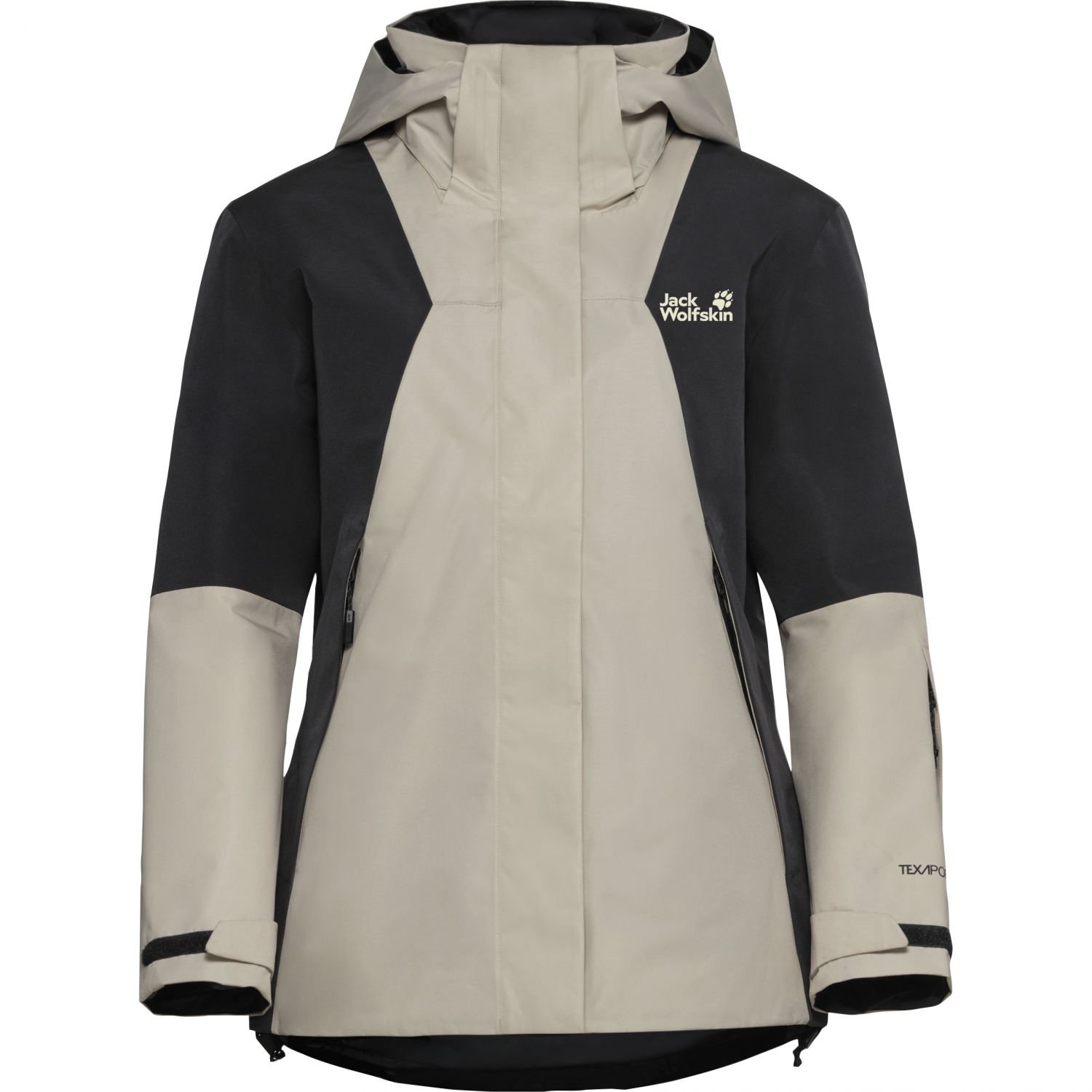 Jack Wolfskin Flowline 2L Ins, lyžiarska bunda, dámska, béžová