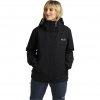 Jack Wolfskin Flowline 2L Ins, lyžiarska bunda, dámska, čierna