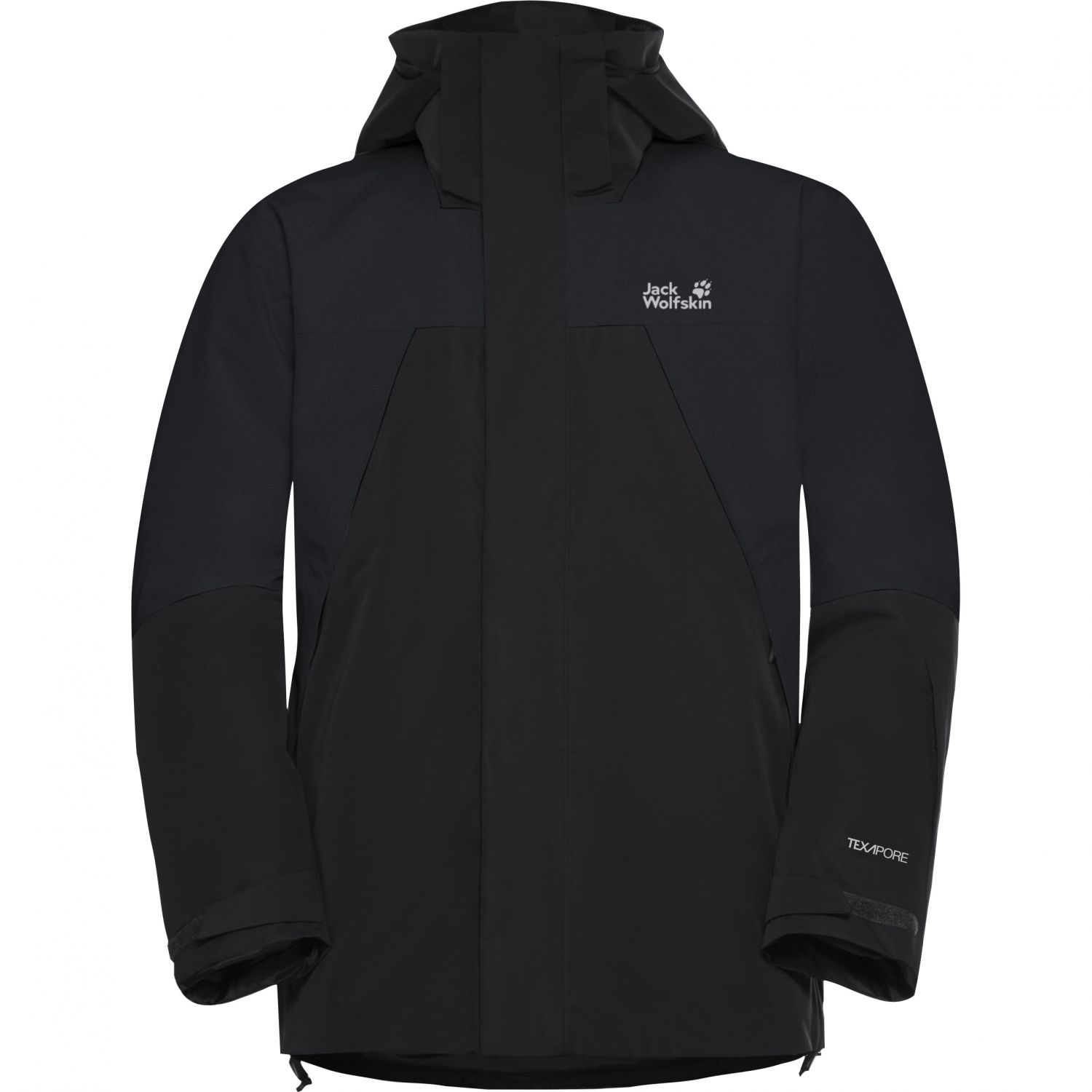 Jack Wolfskin Flowline 2L Ins, lyžiarska bunda, pánska, čierna