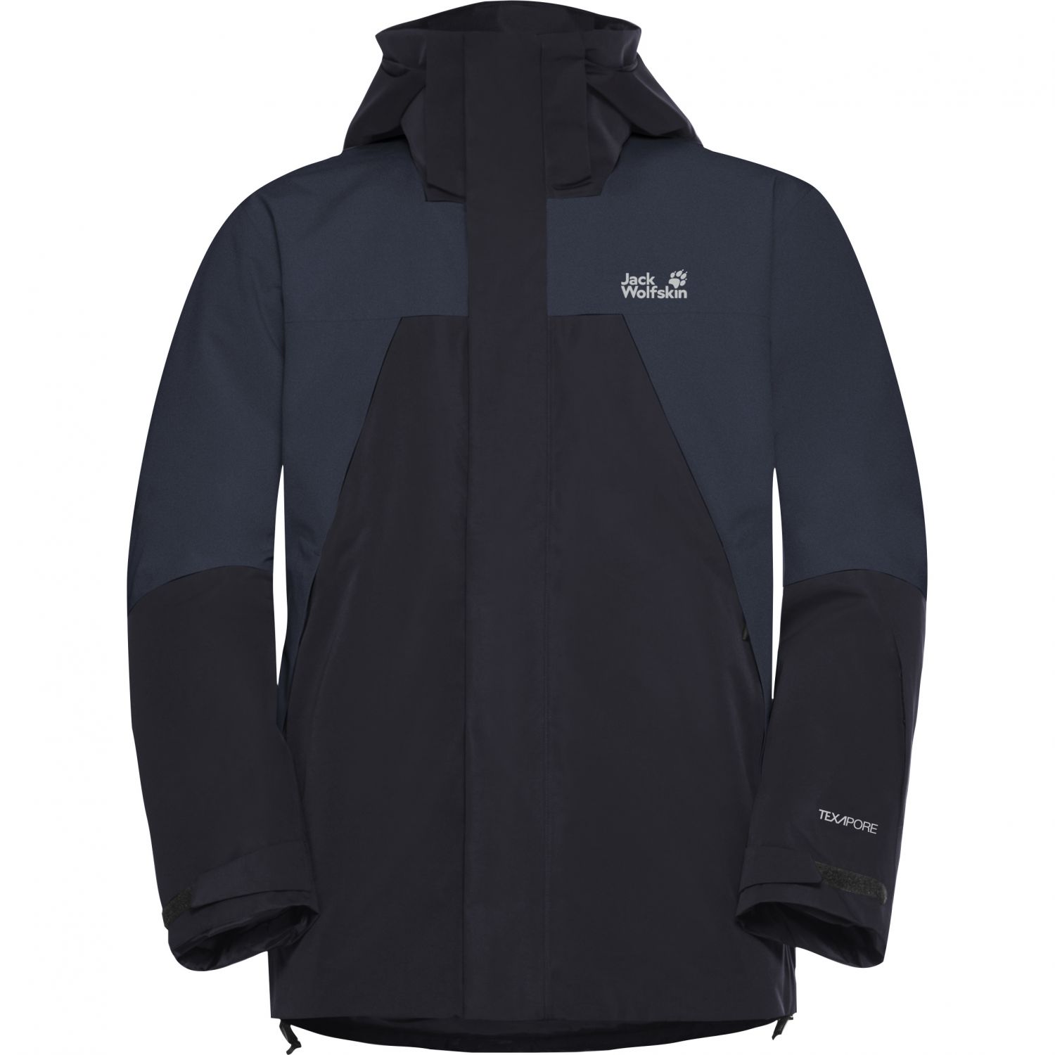 Jack Wolfskin Flowline 2L Ins, skijack, heren, donkerblauw