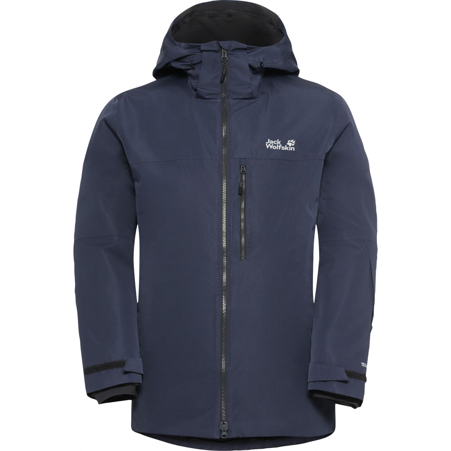 Jack Wolfskin Flowline 3in1, jachetă de schi, bărbați, albastru închis