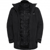Jack Wolfskin Flowline 3in1, jachetă de schi, bărbați, negru