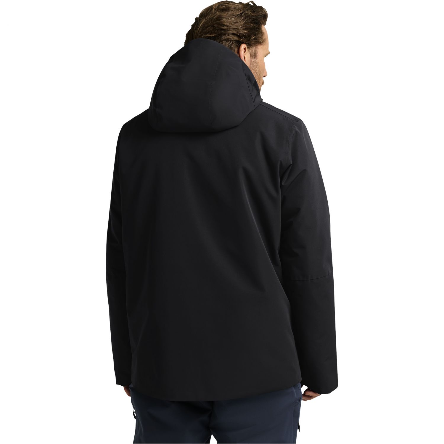 Jack Wolfskin Flowline 3in1, jachetă de schi, bărbați, negru