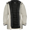 Jack Wolfskin Flowline 3in1, kurtka narciarska, damska, be?owa