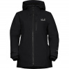 Jack Wolfskin Flowline 3v1, lyžiarska bunda, dámska, čierna