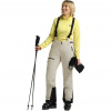 Jack Wolfskin Flowline Pro 2L Ins, dámske lyžiarske nohavice, béžová