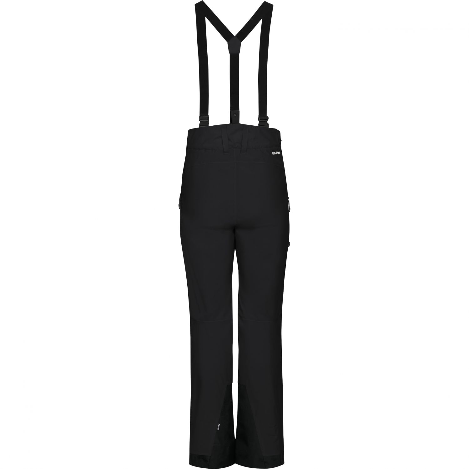Jack Wolfskin Flowline Pro 2L Ins, dámske lyžiarske nohavice, čierna