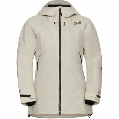 Jack Wolfskin Flowline Pro 2L Ins, giacca da sci, donna, beige