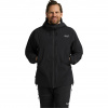 Jack Wolfskin Flowline Pro 2L Ins, lyžiarska bunda, pánska, čierna