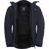 Jack Wolfskin Flowline Pro 2L Ins, lyžiarska bunda, pánska, tmavomodrá