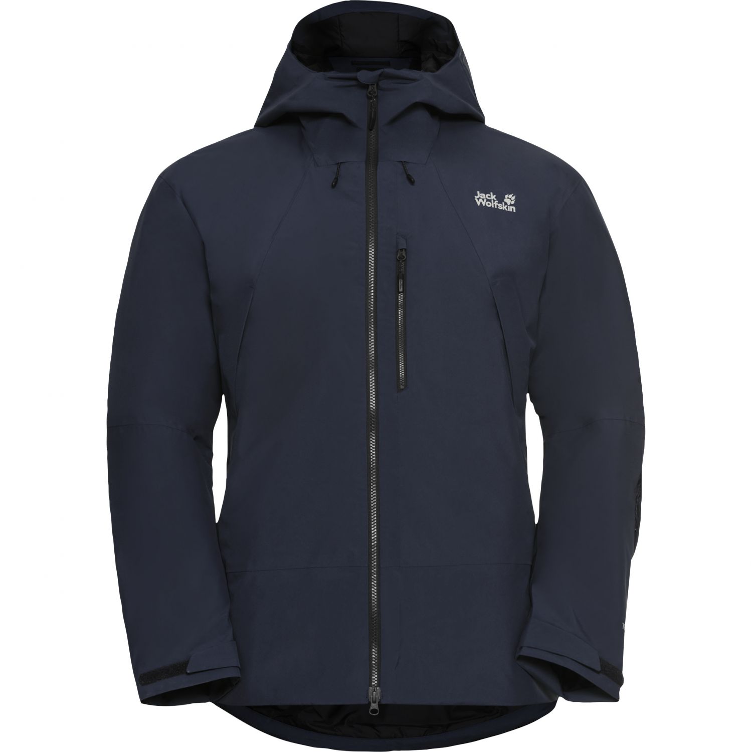 Jack Wolfskin Flowline Pro 2L Ins, lyžiarska bunda, pánska, tmavomodrá