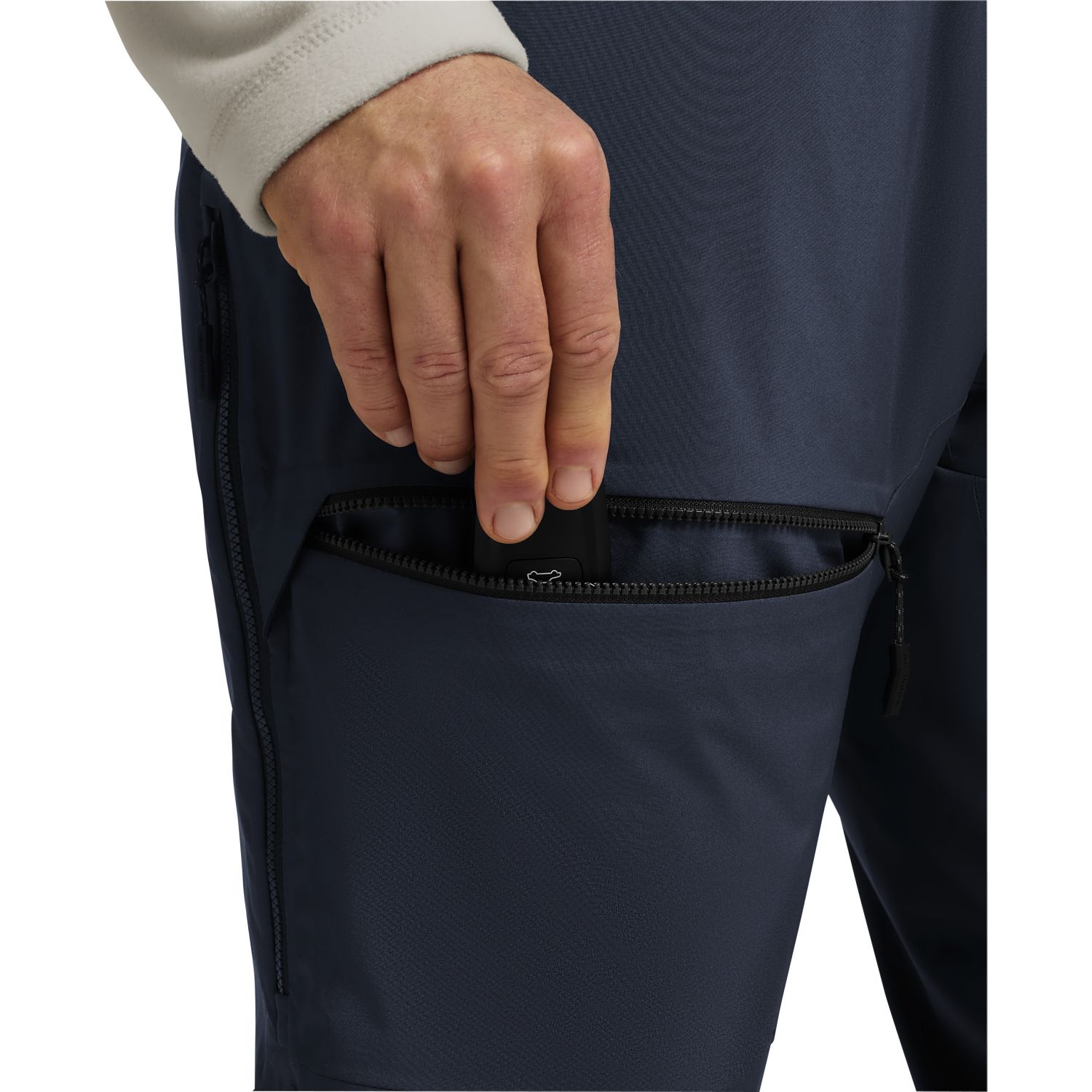 Jack Wolfskin Flowline Pro 2L Ins, skibroek, heren, donkerblauw