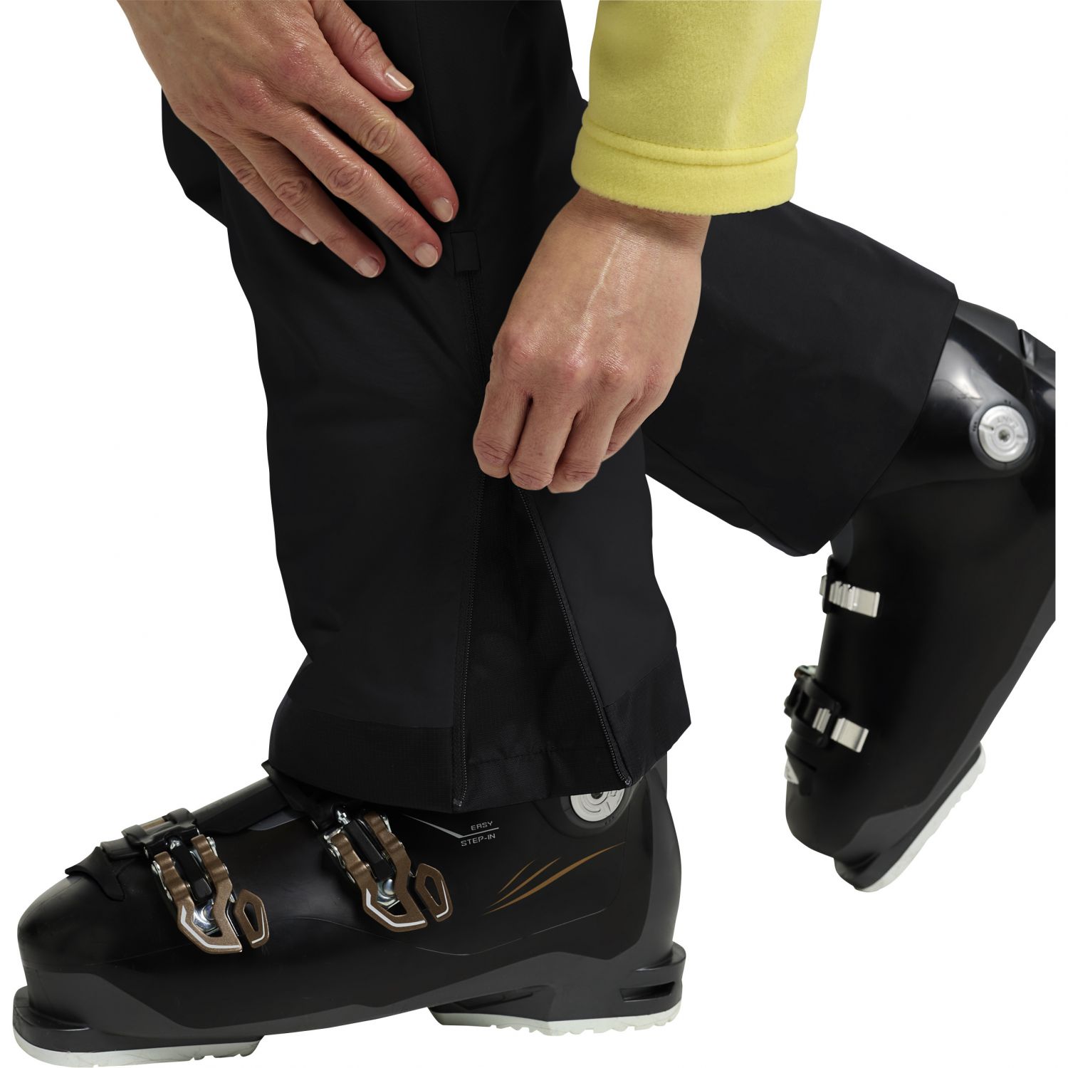 Jack Wolfskin Flowline Pro 2L Ins, Skibukse, Dame, Black