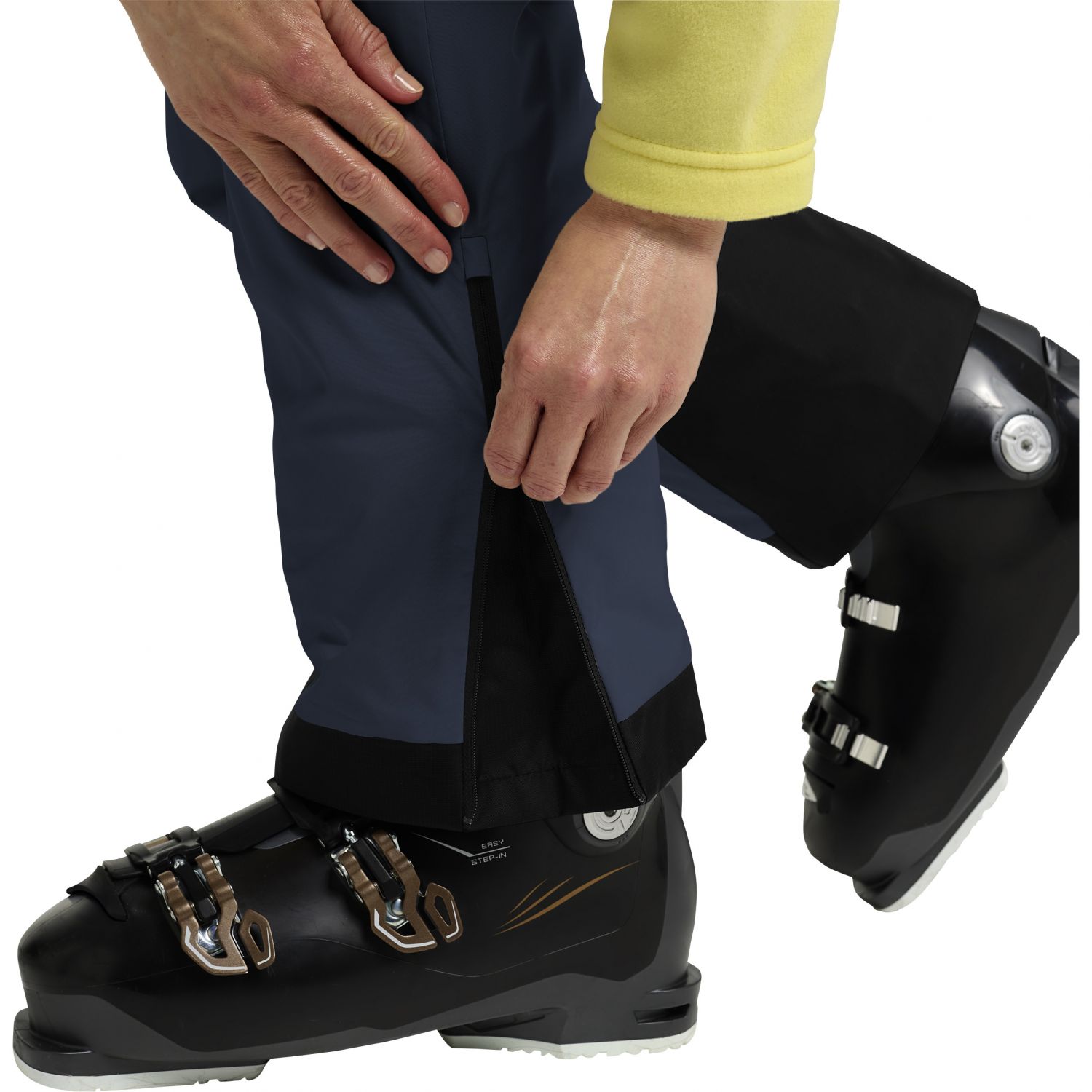 Jack Wolfskin Flowline Pro 2L Ins, Skihose, Damen, dunkelblau