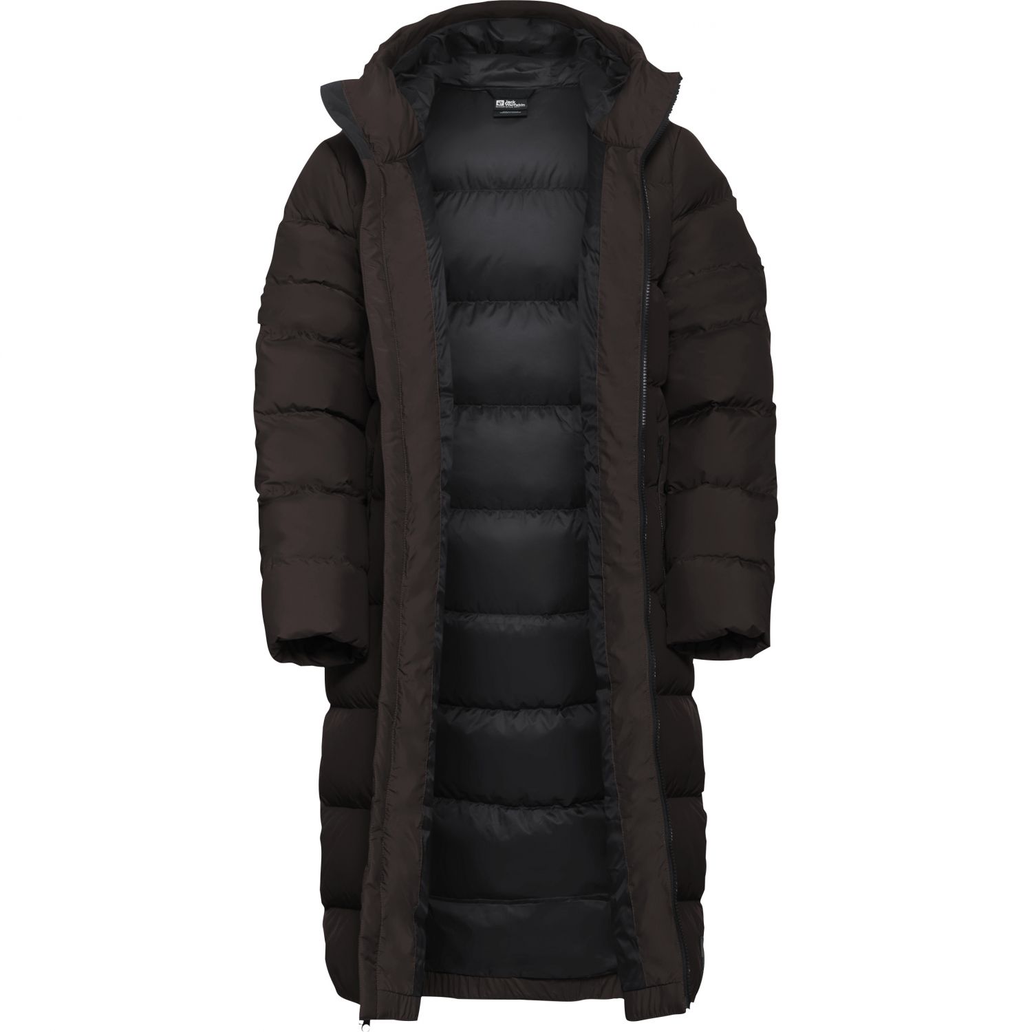 Jack Wolfskin Frozen Palace, Daunenmantel, Damen, dunkelbraun