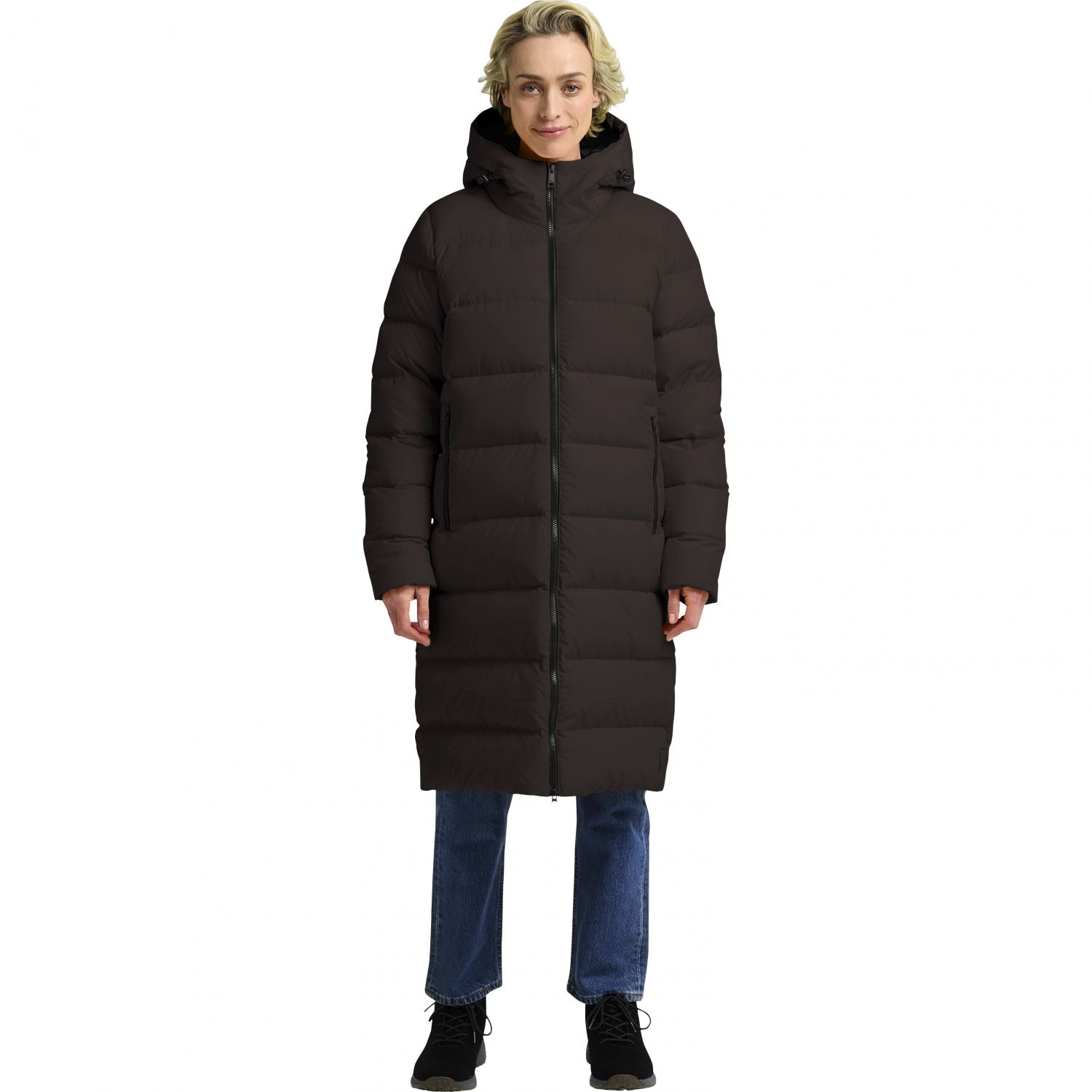 Jack Wolfskin Frozen Palace, down coat, women, peat