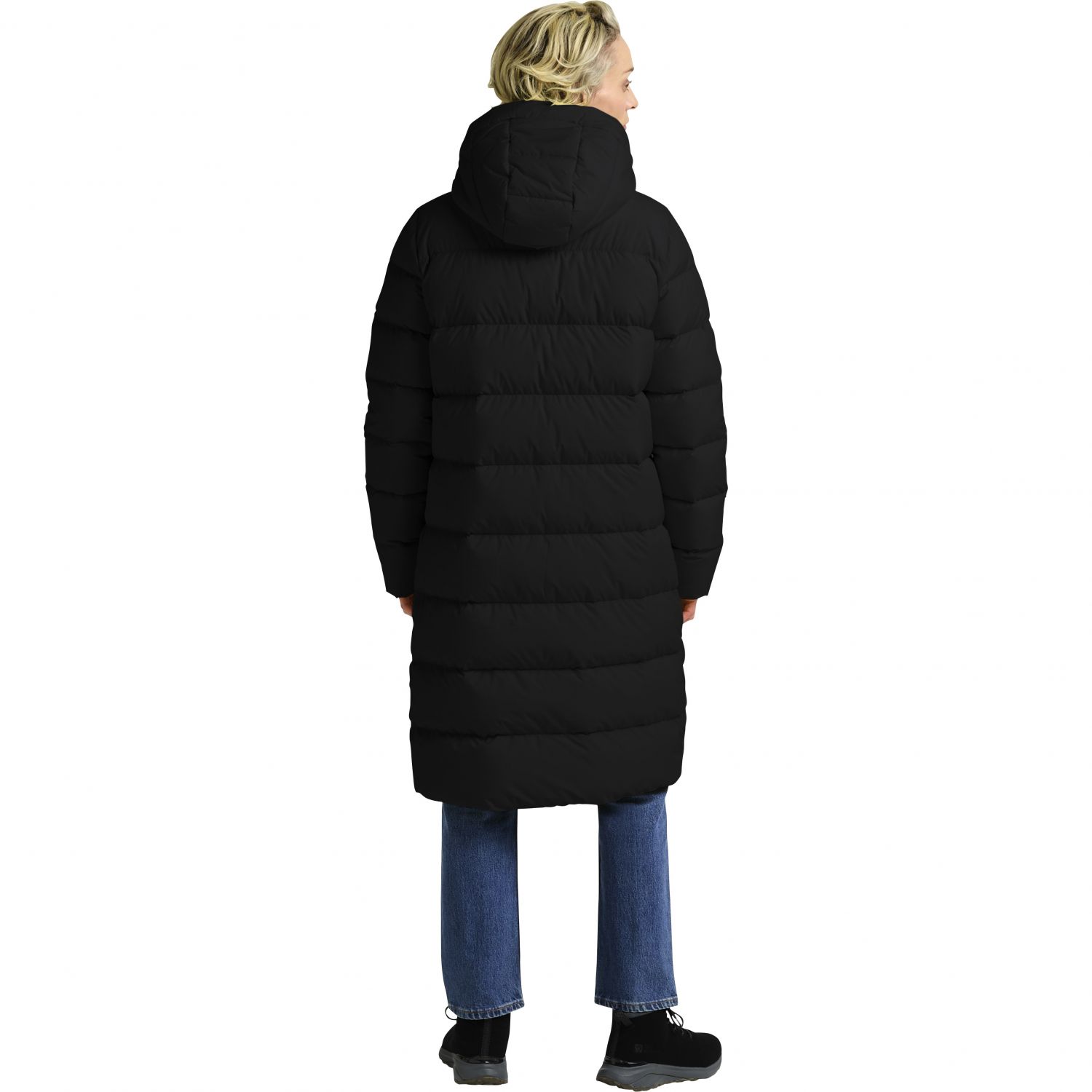 Jack Wolfskin Frozen Palace, dunfrakke, dame, sort