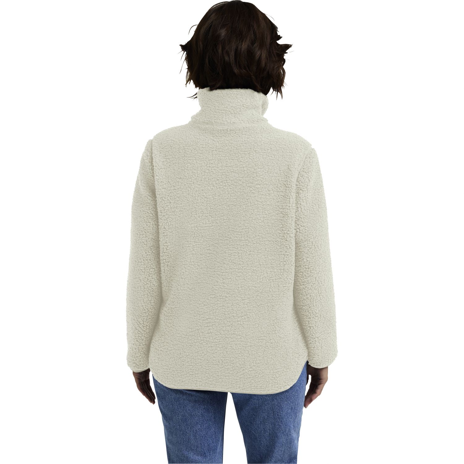 Jack Wolfskin High Curl, giacca in pile, donna, beige