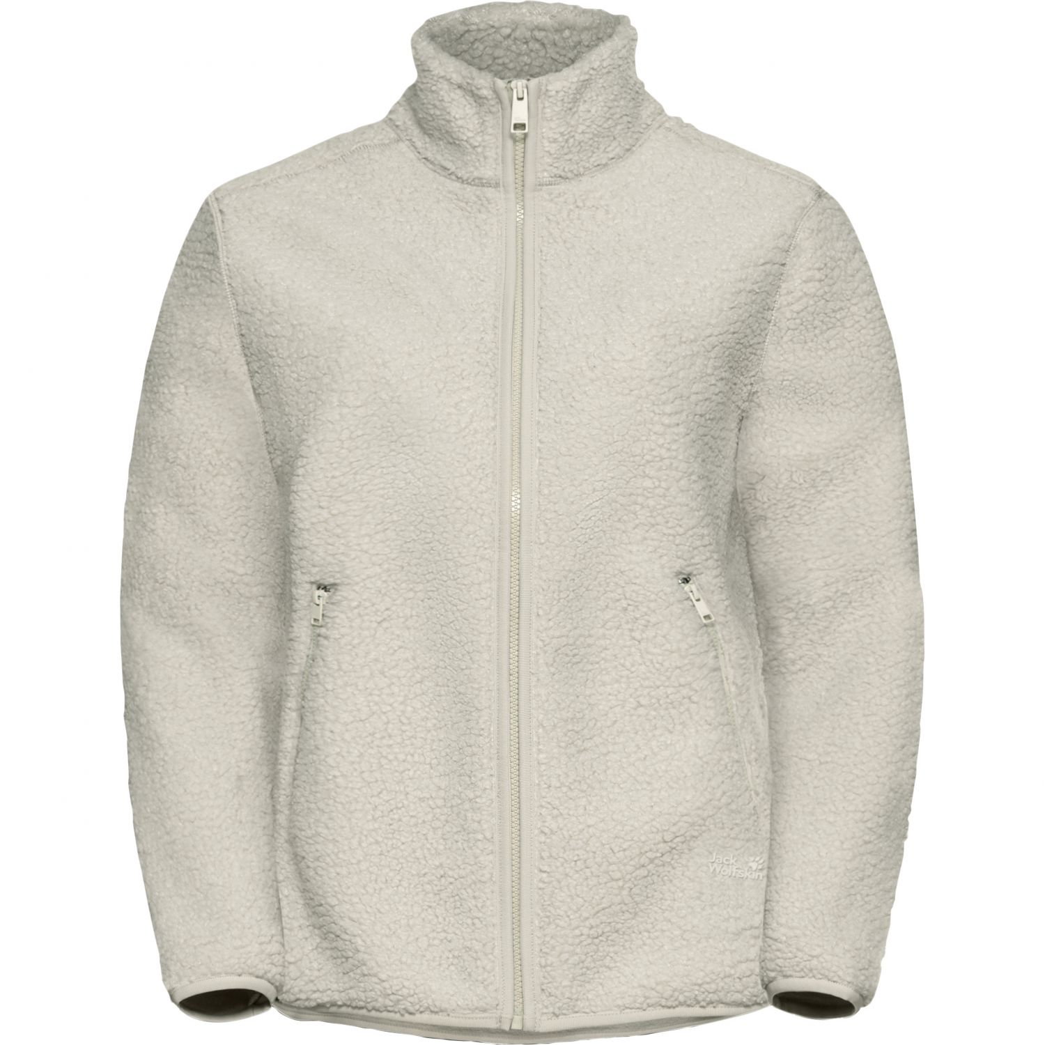 Jack Wolfskin High Curl, giacca in pile, donna, beige