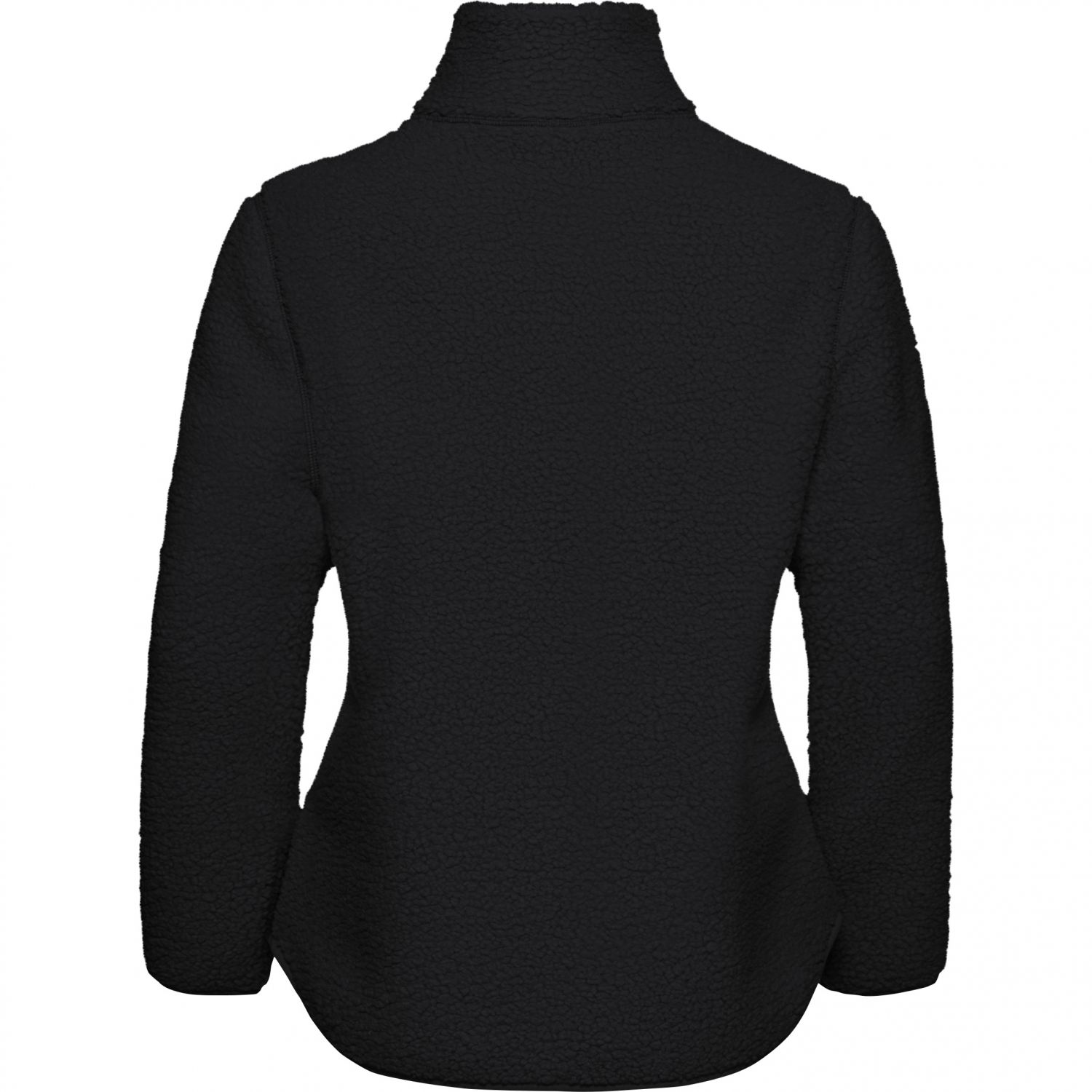Jack Wolfskin High Curl, giacca in pile, donna, nero