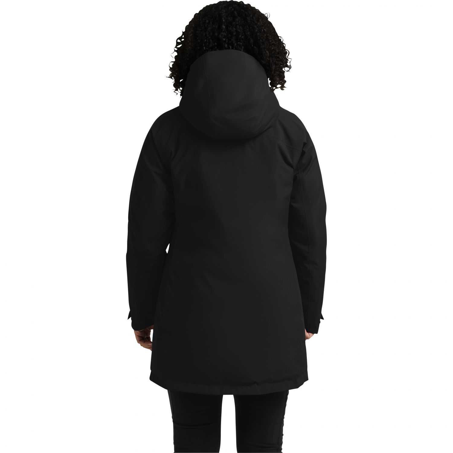Jack Wolfskin Icecape 2L Down Ins, dámska páperová bunda, čierna
