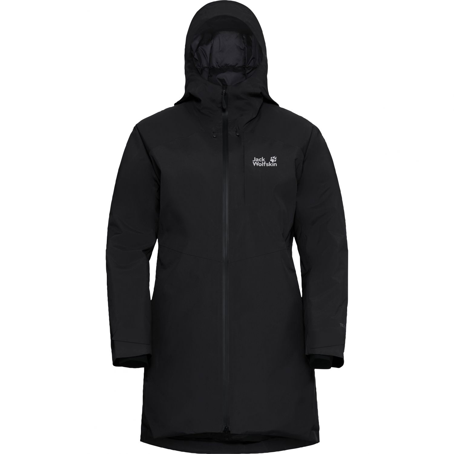 Jack Wolfskin Icecape 2L Down Ins, dámska páperová bunda, čierna