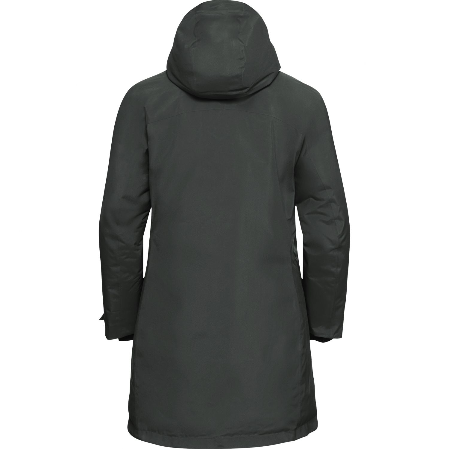 Jack Wolfskin Icecape 2L Down Ins, plumífero, mujer, verde oscuro