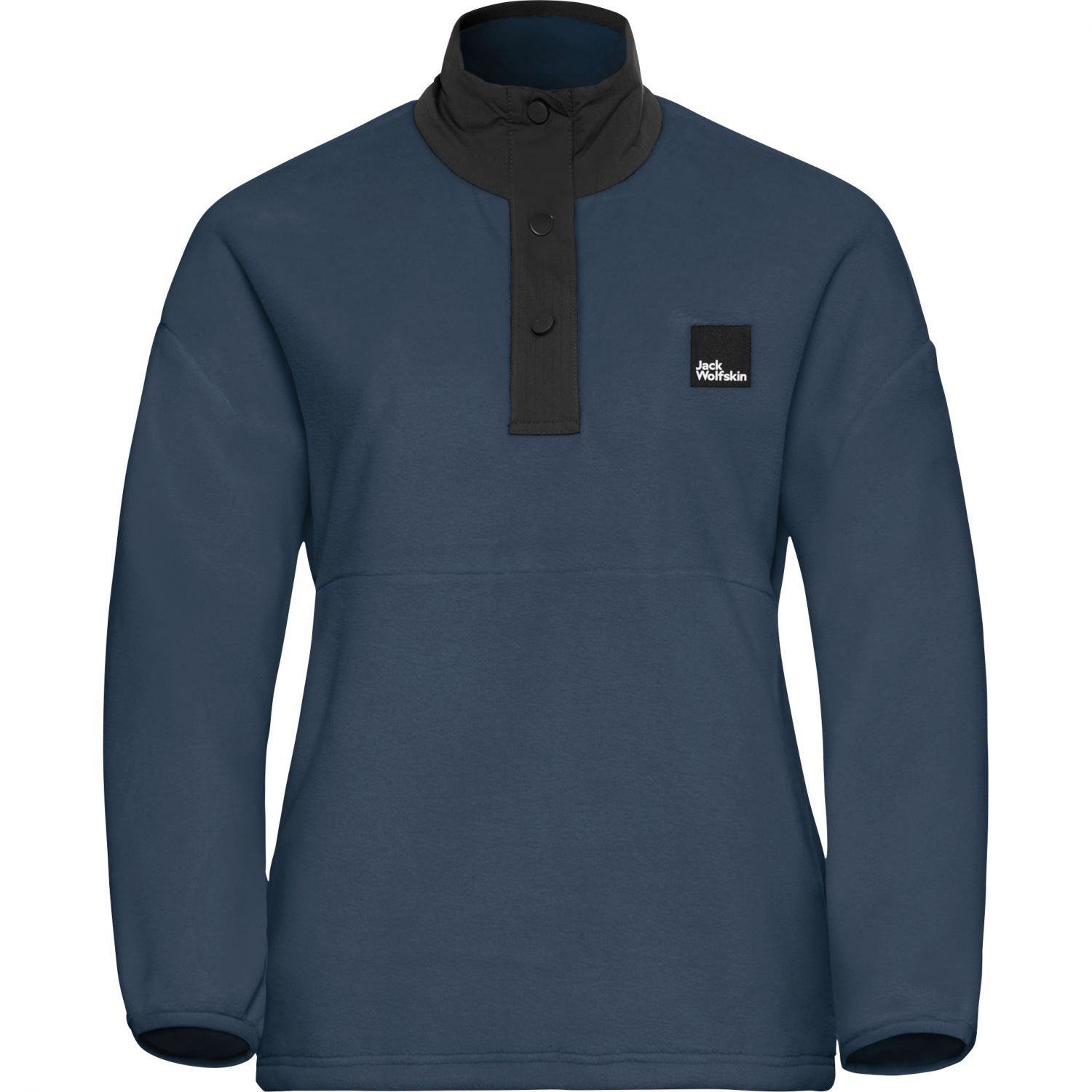 Jack Wolfskin Sumetro, camisola de lã, mulher, azul
