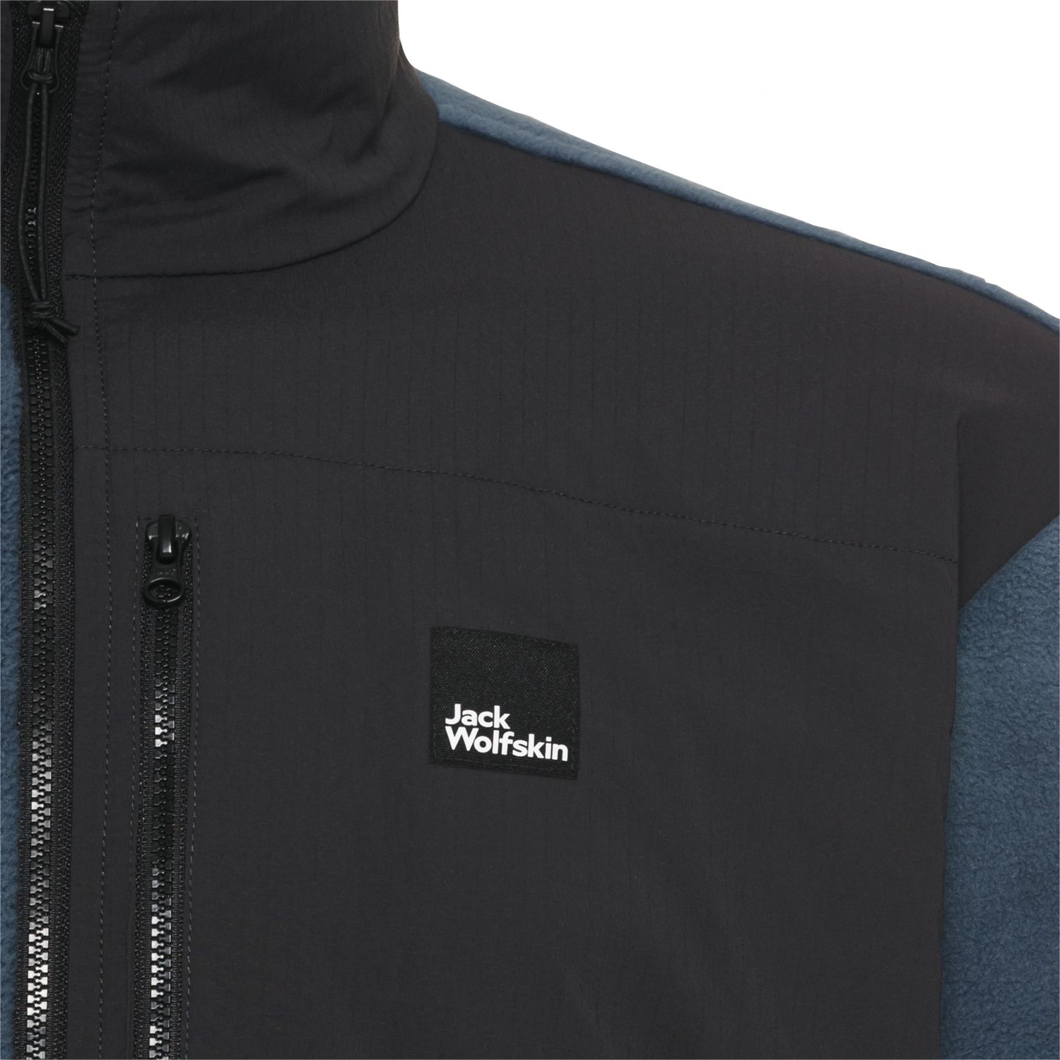 Jack Wolfskin Sumetro, fleece jacket, men, aluminium blue