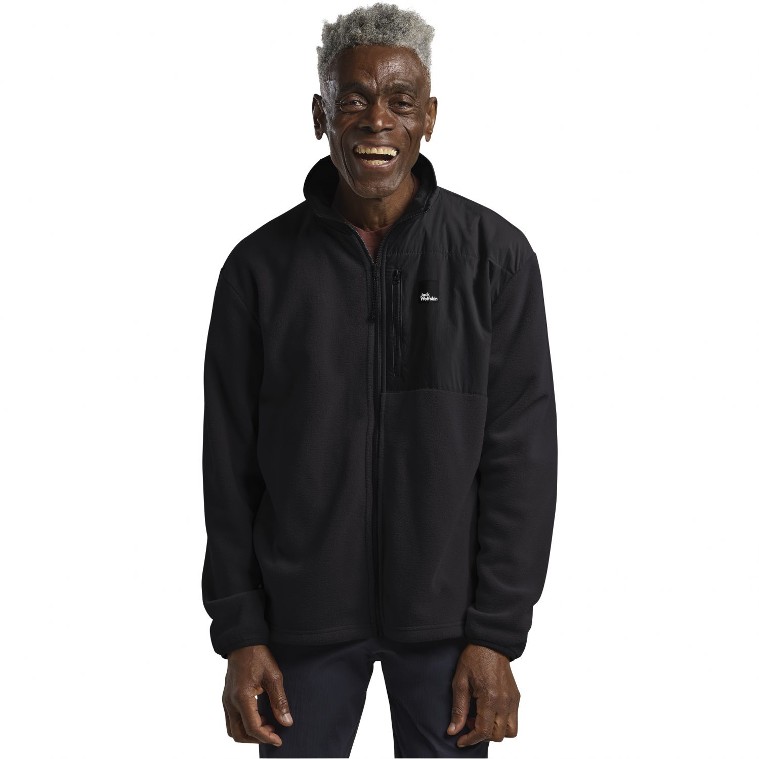 Jack Wolfskin Sumetro, fleecejakke, herre, sort