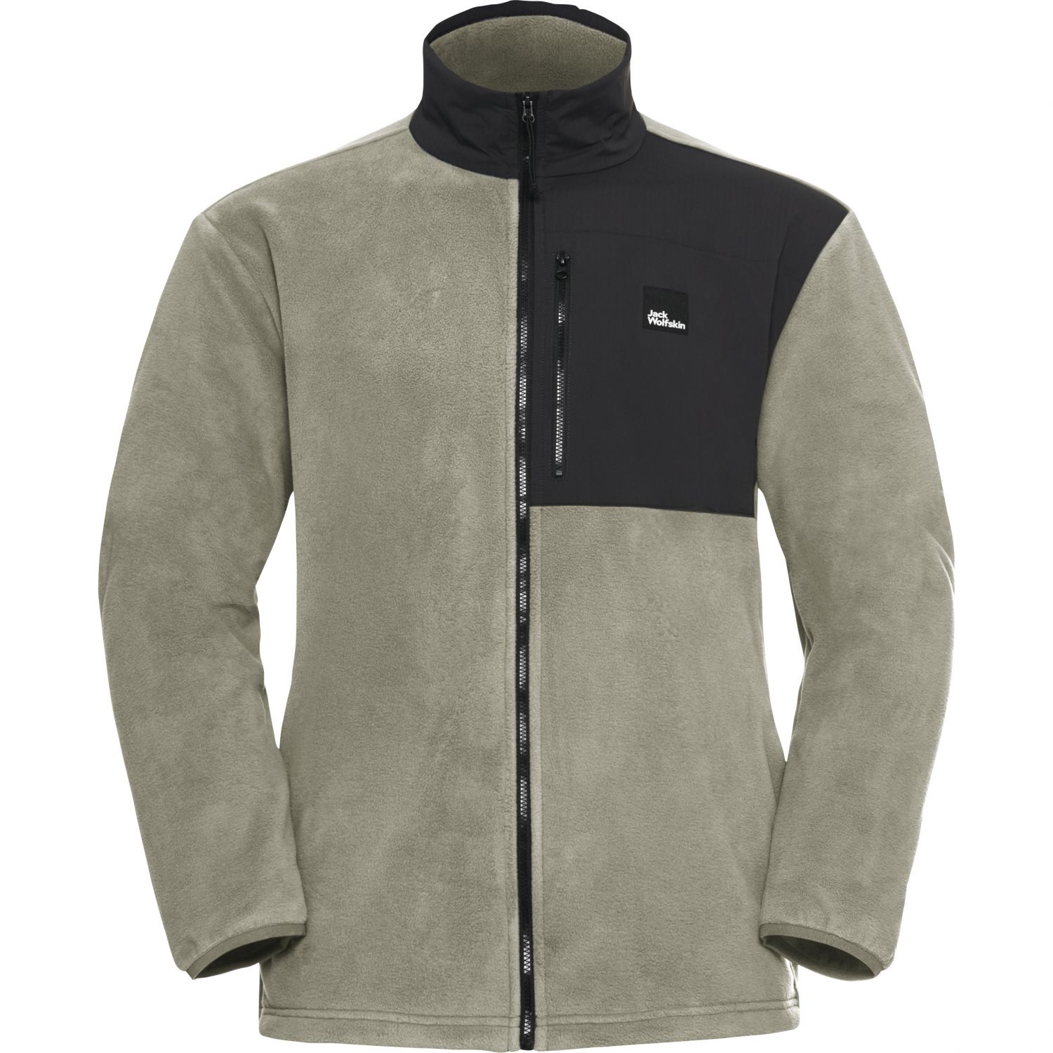 Jack Wolfskin Sumetro, fleecová bunda, pánska, béžová